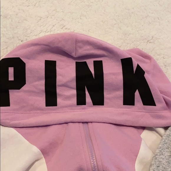 ❤️PINK FULL ZIP HOODIE❤️ - Picture 4 of 4